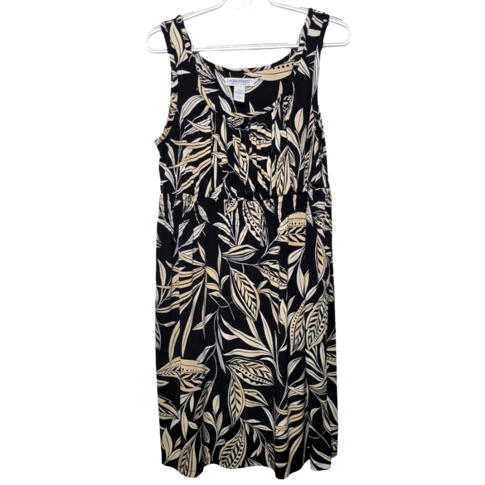 Cooke Street Hawiian Islands Beautiful Tropical Dress Large